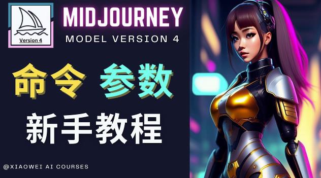 Midjourney新手入门教程，轻松创作顶级图像，命令参数-新手教程-赚钱驿站