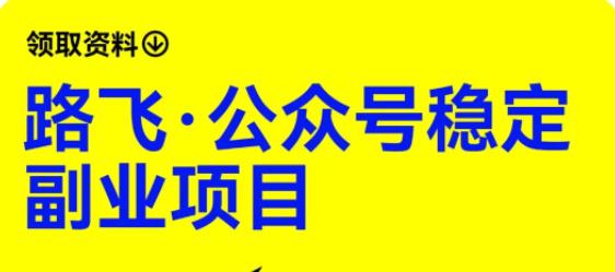 路飞·公众号稳定副业项目，你只要无脑去推广，粉丝和收入，自然就来了-赚钱驿站