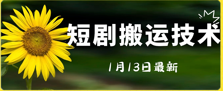 最新短剧搬运技术，电脑手机都可以操作，不限制机型-赚钱驿站