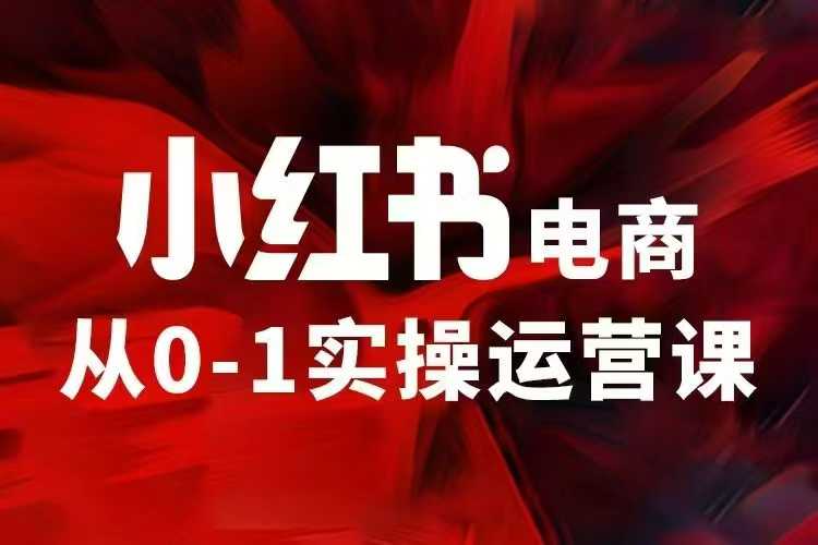 小红书电商运营，97节小红书vip内部课，带你实现小红书赚钱-赚钱驿站