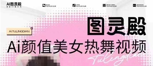 全网首发，原价988图灵殿AI颜值美女热舞视频，云端生图，轻松过原创-赚钱驿站